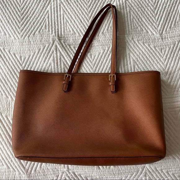 Michael Kors Brown Leather Computer Bag & Purse - Picture 2 of 14